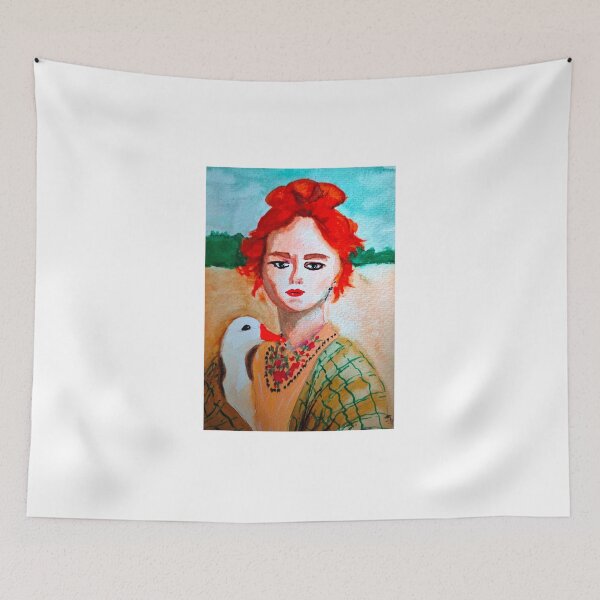 Item preview, Woman and Goose designed and sold by mbavaresco.