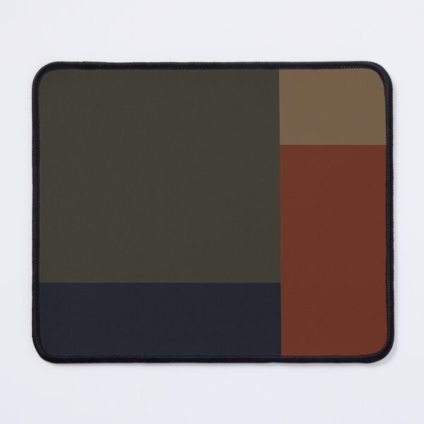 Item preview, Terracotta Brown Blue and Beige Color mix designed and sold by ZedColors.