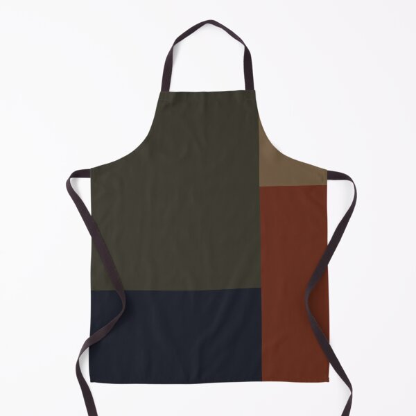 Item preview, Terracotta Brown Blue and Beige Color mix designed and sold by ZedColors.