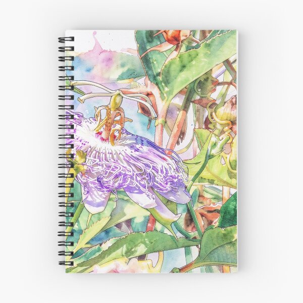 Item preview, Passion Flower in Watercolor designed and sold by tomorrowsart.