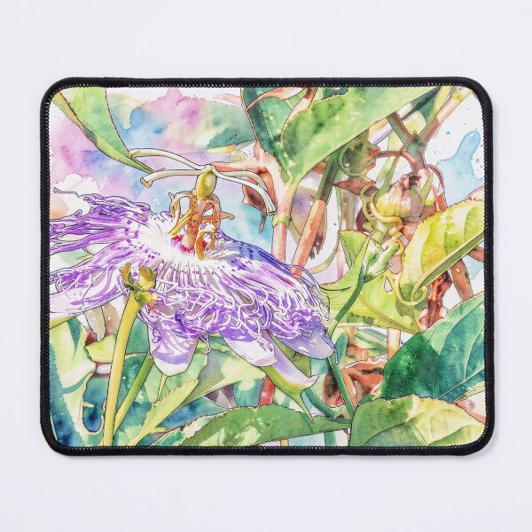 Item preview, Passion Flower in Watercolor designed and sold by tomorrowsart.