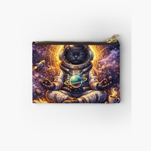 Item preview, Cosmic Cat Meditation – Astronaut Cat in Space designed and sold by Kicor.