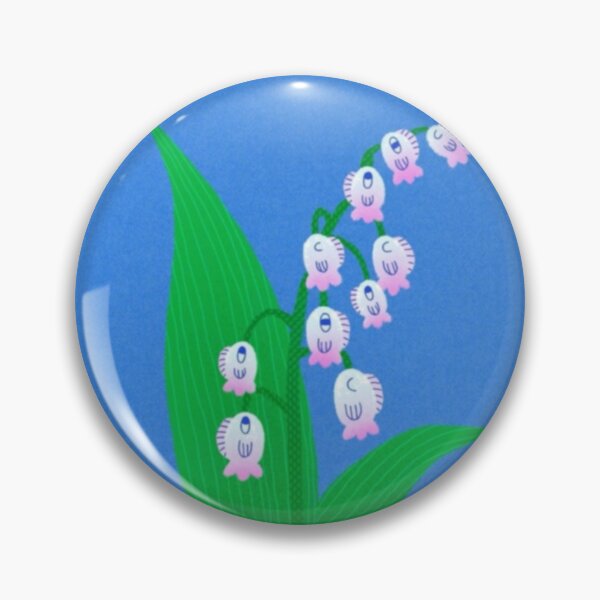 Item preview, Smiling Fish on Lily of the Valley designed and sold by mariettafarr.