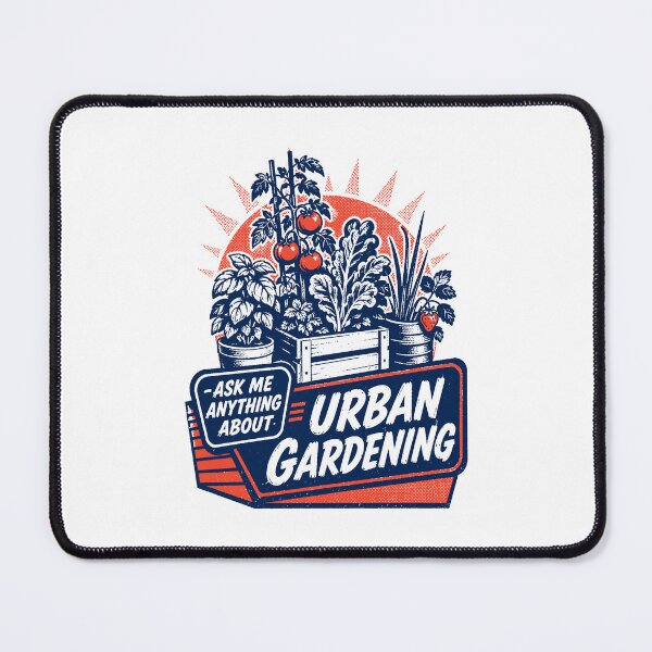 Item preview, Ask Me Anything About Urban Gardening designed and sold by LuminOrb.
