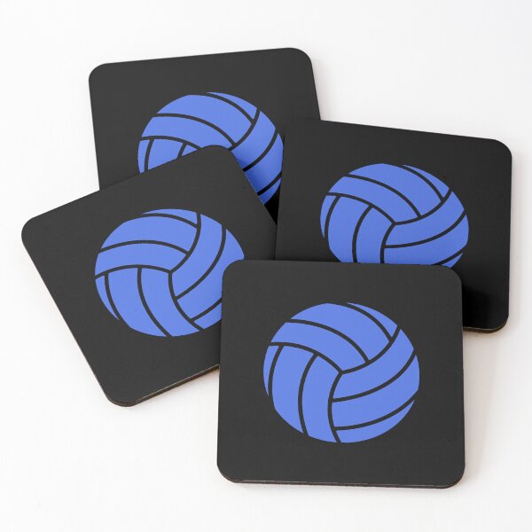 Item preview, Minimalist Royal Blue Volleyball Sports Shape Graphic designed and sold by pattern-archive.