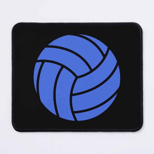 Item preview, Minimalist Royal Blue Volleyball Sports Shape Graphic designed and sold by pattern-archive.