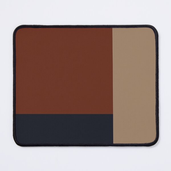 Item preview, Terracotta Brown Blue and Beige Color mix designed and sold by ZedColors.