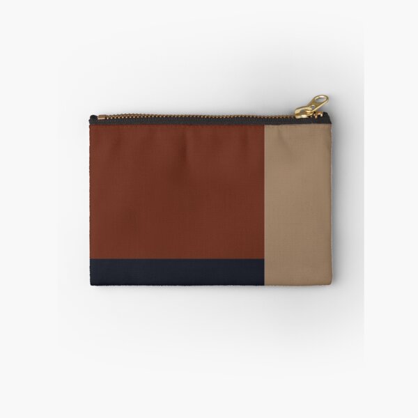 Item preview, Terracotta Brown Blue and Beige Color mix designed and sold by ZedColors.