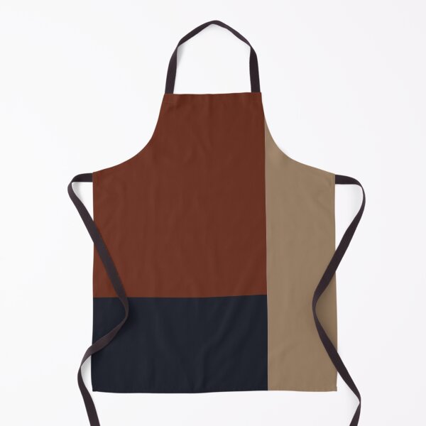 Item preview, Terracotta Brown Blue and Beige Color mix designed and sold by ZedColors.