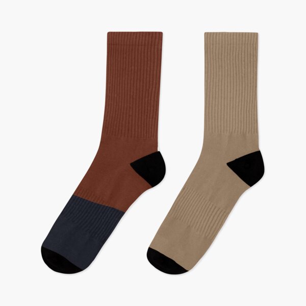 Item preview, Terracotta Brown Blue and Beige Color mix designed and sold by ZedColors.