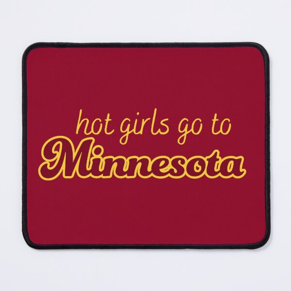 Item preview, Hot Girls Go To Minnesota (colors inverted) designed and sold by titanic415.