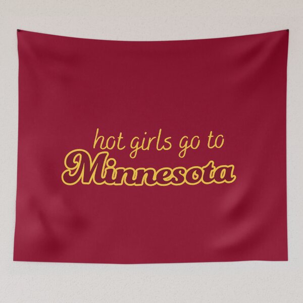 Item preview, Hot Girls Go To Minnesota (colors inverted) designed and sold by titanic415.