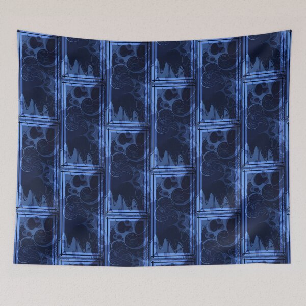 Artikelvorschau, Blue Blob Panel entworfen und verkauft von craploadofcraft.
