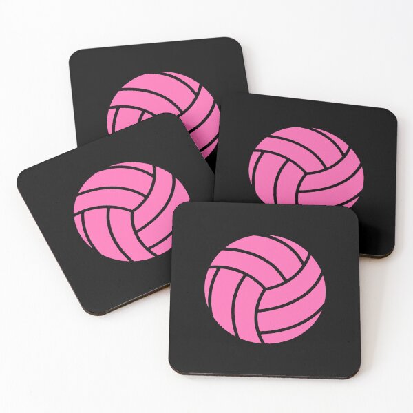 Item preview, Minimalist Pink Volleyball Sports Shape Graphic designed and sold by pattern-archive.