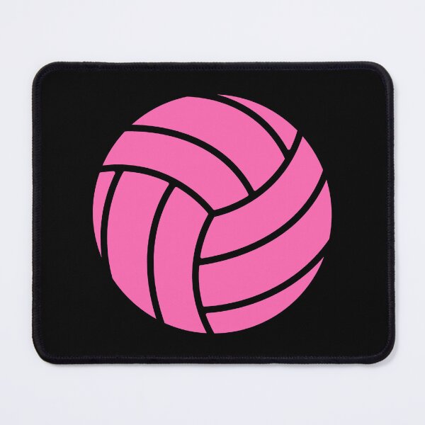 Item preview, Minimalist Pink Volleyball Sports Shape Graphic designed and sold by pattern-archive.