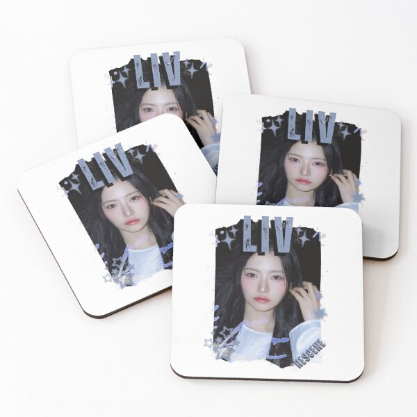 Item preview, Rescenee Liv Global Vocal KPOP Girl Group Black and White Collage Digital Art Portrait designed and sold by AJUNICE STUDIO.