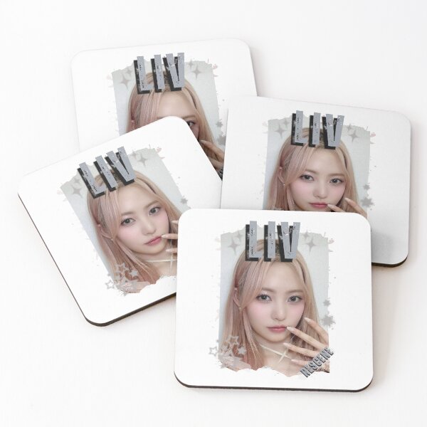 Item preview, Rescenee Liv Global Vocal KPOP Girl Group Black and White Collage Digital Art Portrait designed and sold by AJUNICE STUDIO.