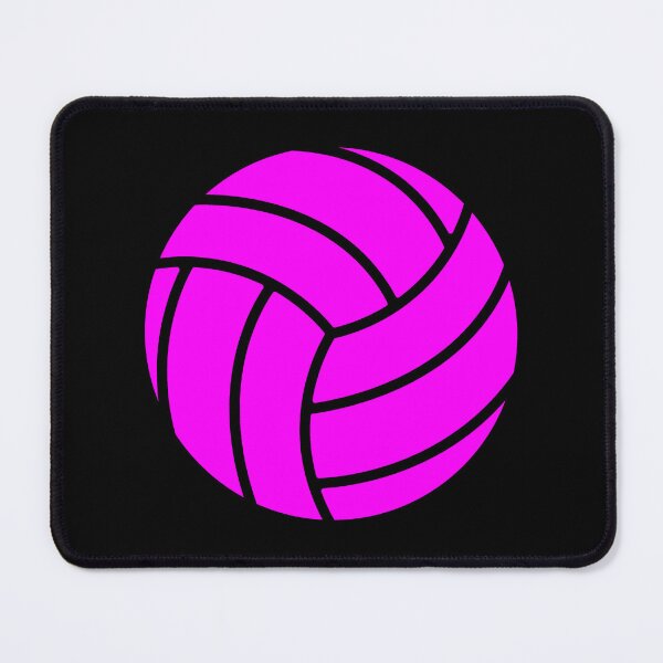 Item preview, Minimalist Magenta Volleyball Sports Shape Graphic designed and sold by pattern-archive.