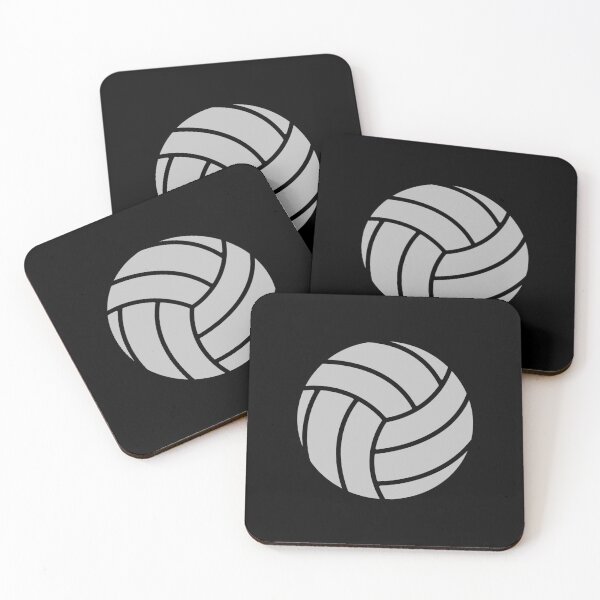 Item preview, Minimalist Silver Volleyball Sports Shape Graphic designed and sold by pattern-archive.