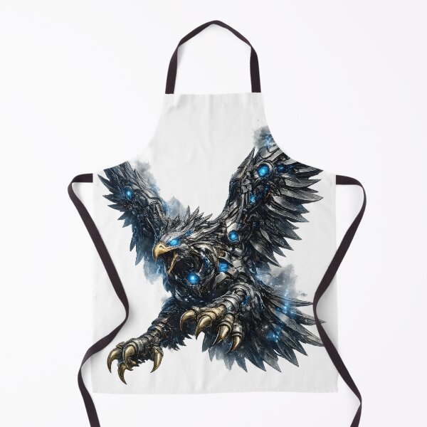Item preview, Steel Eagle V5 Elite | Cybernetic Mechanical Eagle | Futuristic Robot Bird | Industrial Metal Art designed and sold by SteelCoat Studio.
