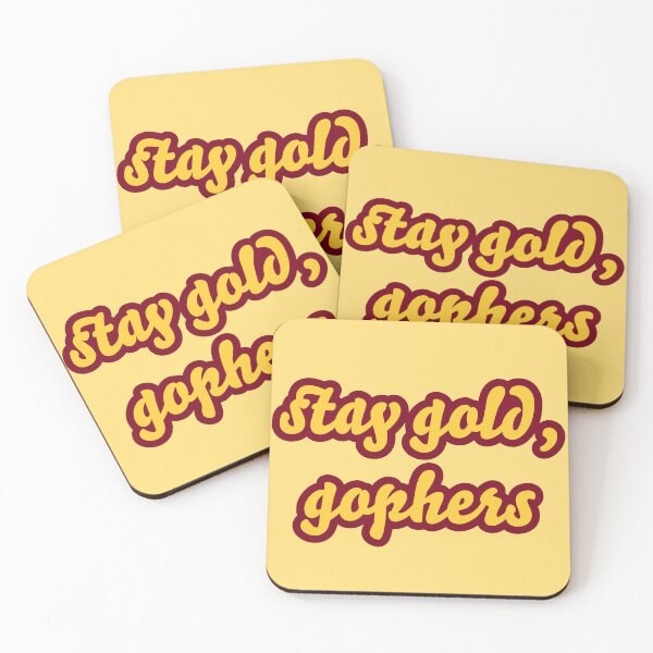 Item preview, Stay Gold, Gophers designed and sold by titanic415.