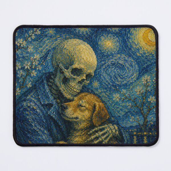 Item preview, Van Gogh golden retriever Dog designed and sold by Petsthetic.