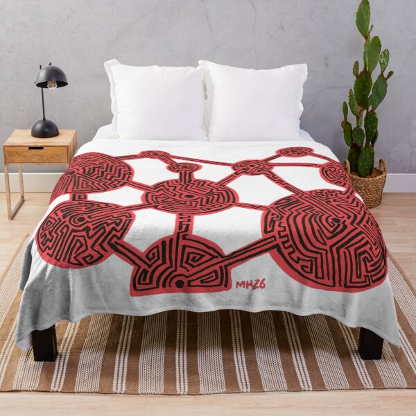 Item preview, Red Path Maze designed and sold by Marabobeara.