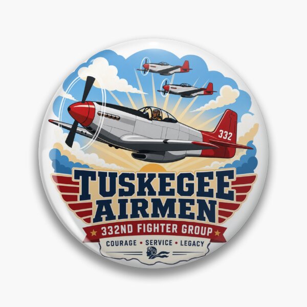 Item preview, Tuskegee Airmen, 332nd Fighter Group - Aviation Tribute designed and sold by Myra365Art.