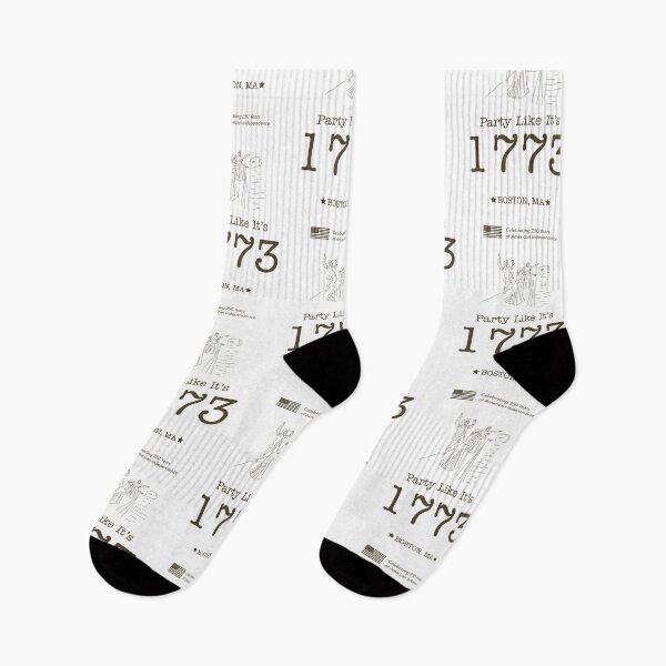 Item preview, USA - Boston Tea Party 1773 Line Art 250th designed and sold by Navigation Art & Design.