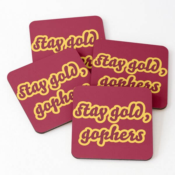 Item preview, Stay Gold, Gophers (inverted) designed and sold by titanic415.
