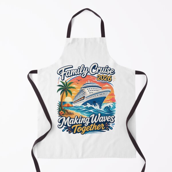 Item preview, Family Cruise Making Waves Together Retro Beach 2026 designed and sold by ElcastDesigns.