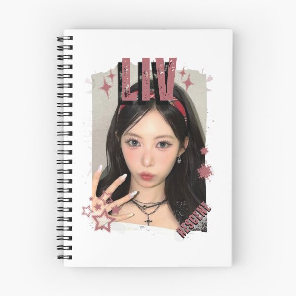 Item preview, Rescenee Liv Global Vocal KPOP Girl Group Black and White Collage Digital Art Portrait designed and sold by AJUNICE STUDIO.
