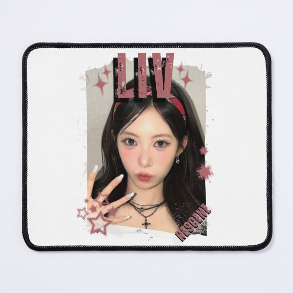 Item preview, Rescenee Liv Global Vocal KPOP Girl Group Black and White Collage Digital Art Portrait designed and sold by AJUNICE STUDIO.