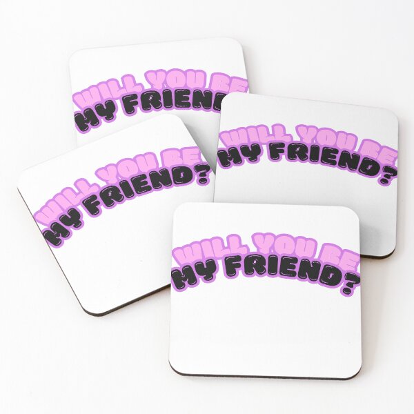 Item preview, Will You Be My Friend? designed and sold by CoolDadCool.