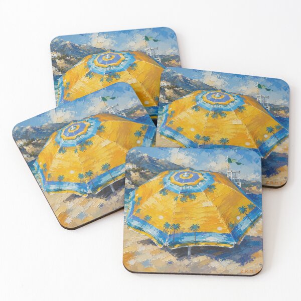 Item preview, Málaga beach designed and sold by KMChronicles.