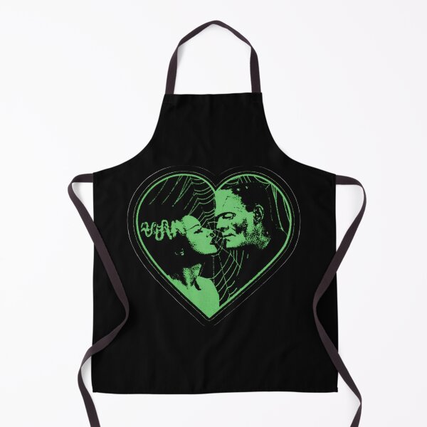 Item preview, Retro Monster Couple in Green Heart designed and sold by Claudia Villota.