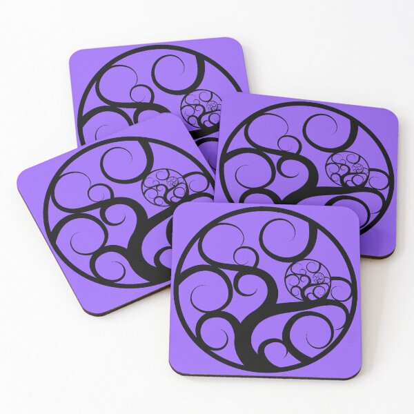 Item preview, Vine Circle in Purple designed and sold by Grateful-Fool.