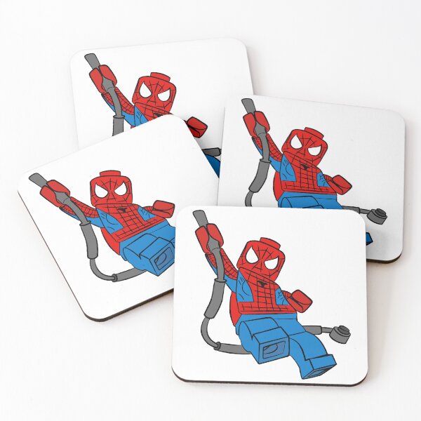 Item preview, Spider Boy Brick Mini Figure  – super hero  designed and sold by aziza-doodles.