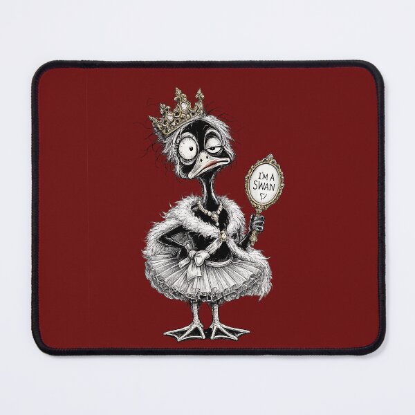 Item preview, Funny Swan Wannabe Duck designed and sold by NucciCollective.