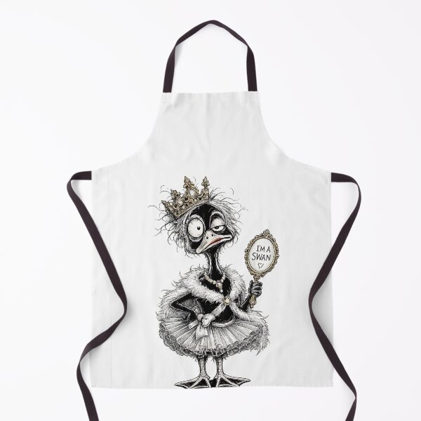 Item preview, Funny Swan Wannabe Duck designed and sold by NucciCollective.