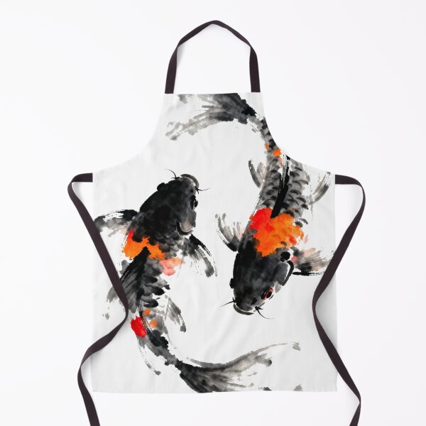 Item preview, Koi Fish Brush Art designed and sold by Design Atlas.
