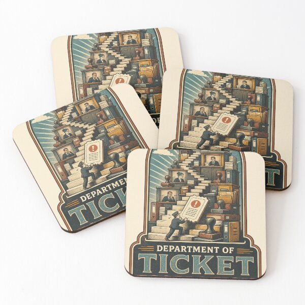 Item preview, Department of Ticket Escalation designed and sold by wayjan.