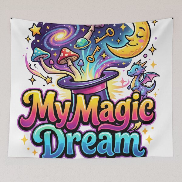 Item preview, My Magic Dream Fantasy Cartoon Design designed and sold by castillomiami.
