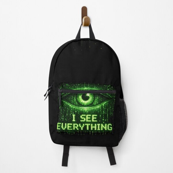 Item preview, I See Everything – Binary Code Cyber Eye designed and sold by Kicor.