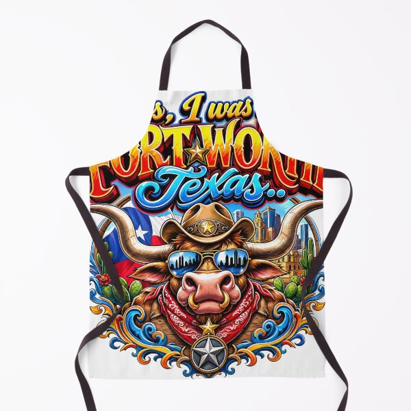 Item preview, Fort Worth Texas Longhorn Cowboy Design designed and sold by castillomiami.