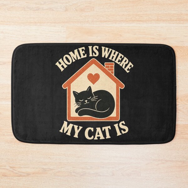 Item preview, Home is Where My Cat is designed and sold by BeeDazzzled.
