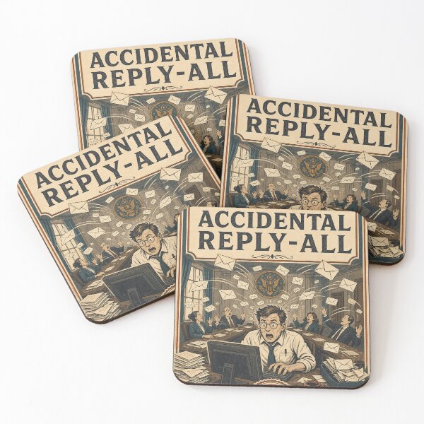 Item preview, Ministry of Accidental Reply-All designed and sold by wayjan.
