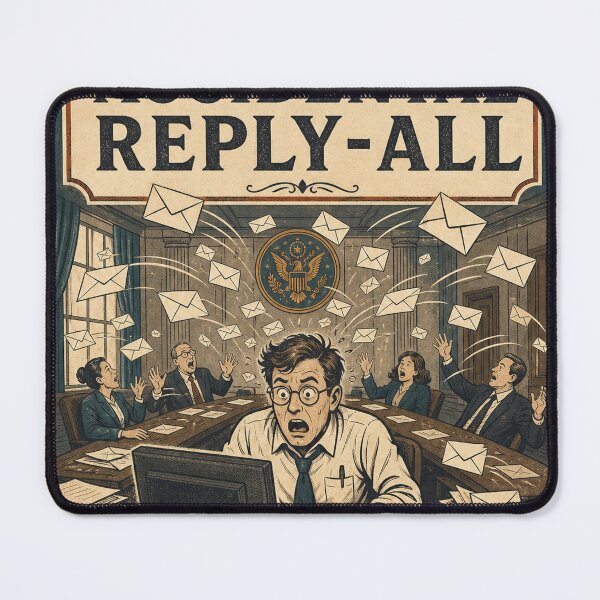 Item preview, Ministry of Accidental Reply-All designed and sold by wayjan.