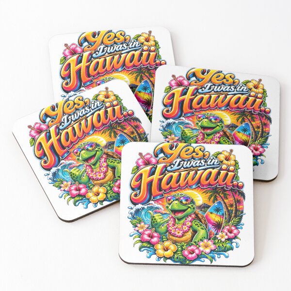 Item preview, Yes I Was in Hawaii Tropical Turtle Design designed and sold by castillomiami.