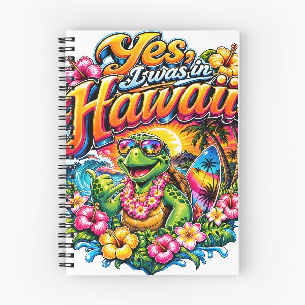 Item preview, Yes I Was in Hawaii Tropical Turtle Design designed and sold by castillomiami.
